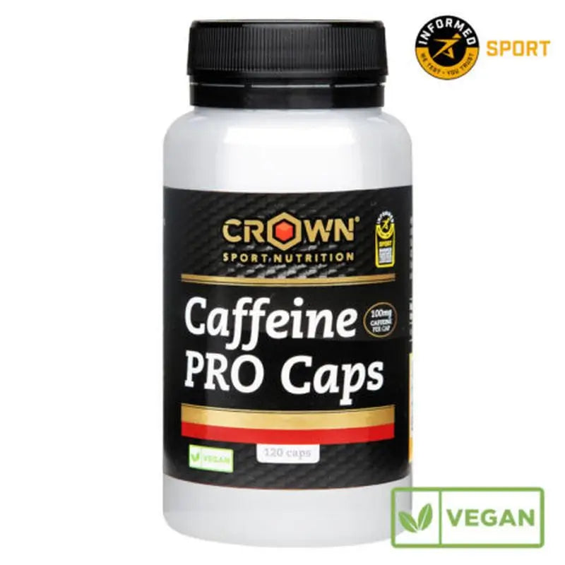 Crown Sport Nutrition Caffeine Pro Caps 100 Mg , 120 capsules