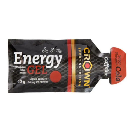 Crown Sport Nutrition Energy Gel Cola + Caffeine , 1 x 40 grams