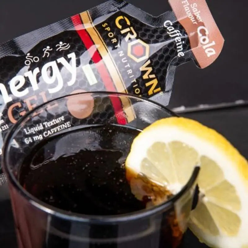 Crown Sport Nutrition Energy Gel Cola + Caffeine, 12 x 40 grammes