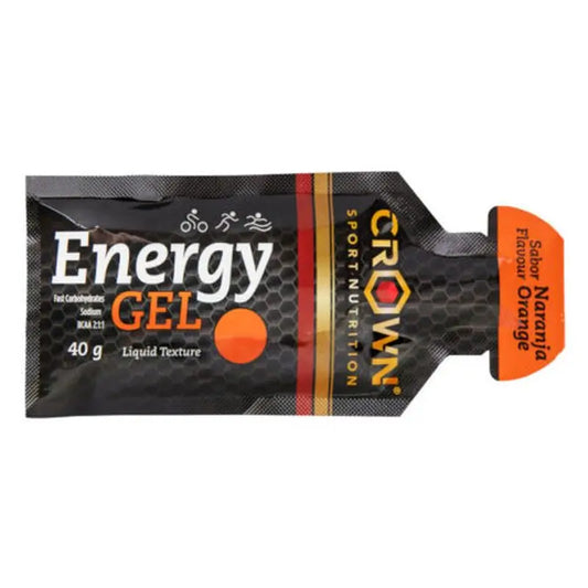 Crown Sport Nutrition Energy Gel Orange, 1 x 40g