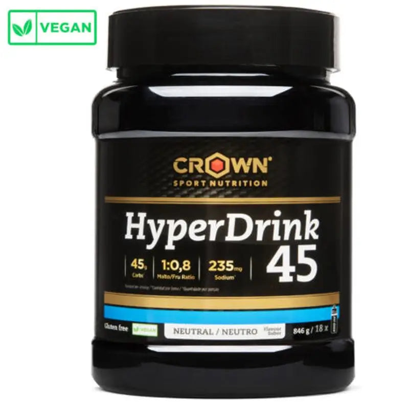 Crown Sport Nutrition Hyperdrink 45 Neutral , 846 g(18 servings)