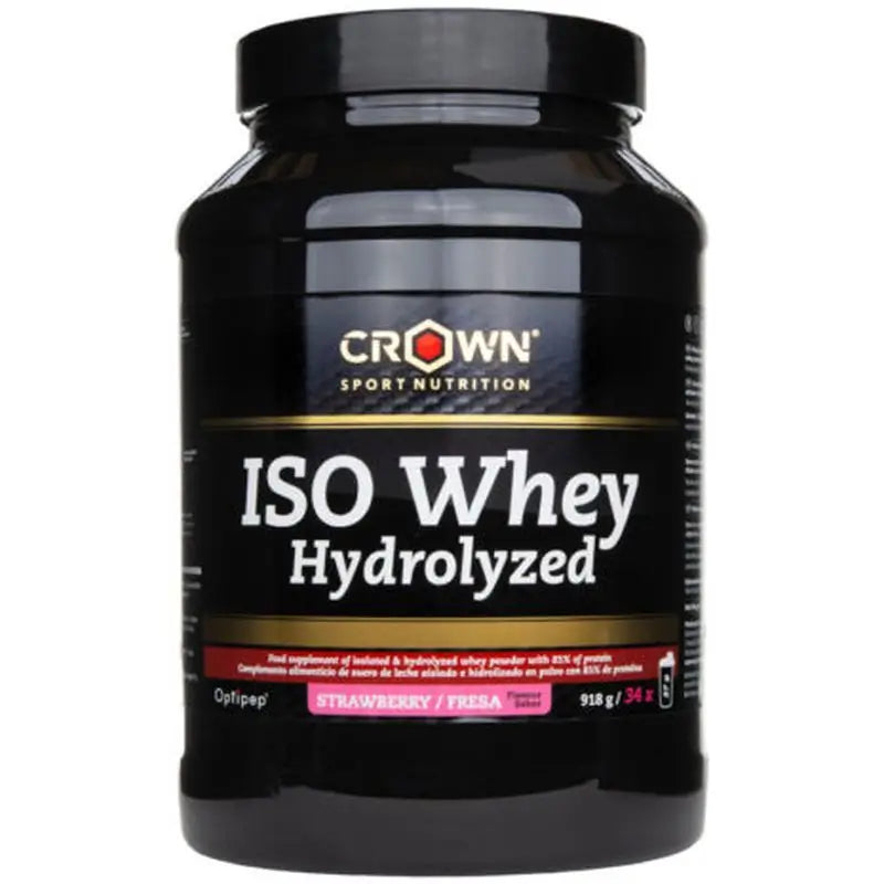 Crown Sport Nutrition Iso Whey Hydrolyzed Strawberry , 918 g (34 servings)