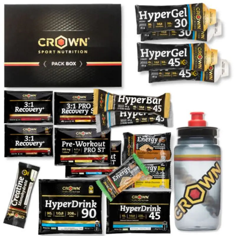 Crown Sport Nutrition Hyper Energy Tester Pack With Canister 550 Ml