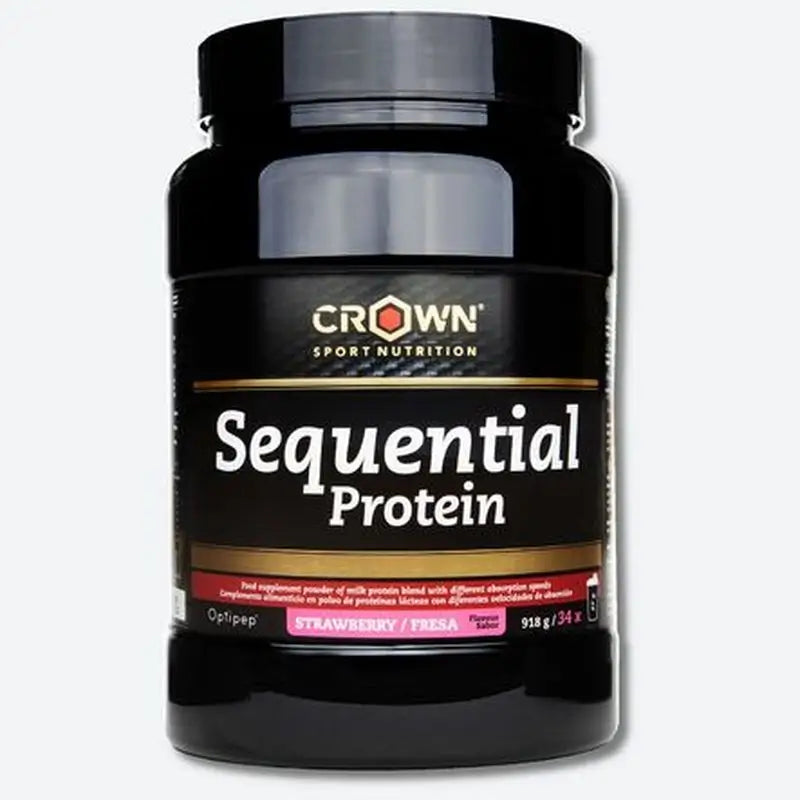 Crown Sport Nutrition Sequential Protein Strawberry (Night Recovery) , 918 g (34 servings)