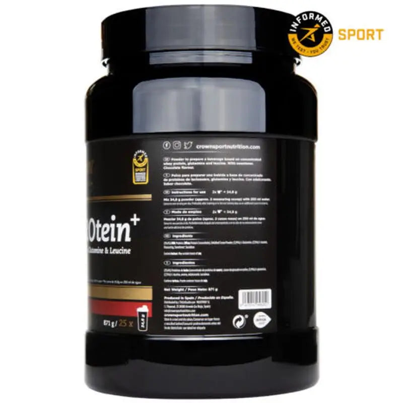 Crown Sport Nutrition Whey Protein + Chocolate , 871 g (25 portions)