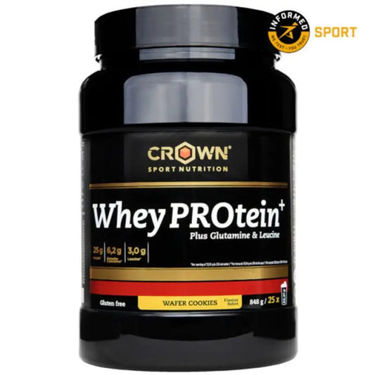 Crown Sport Nutrition Whey Protein + Wafer Cookies , 834 g (25 servings)