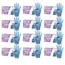 Cuatrogasa Dermolite Powder Free Nitrile Gloves Blue Size L, 12X100 Units