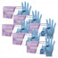 Cuatrogasa Dermolite Powder Free Nitrile Gloves Blue Size M, 6X100 Units
