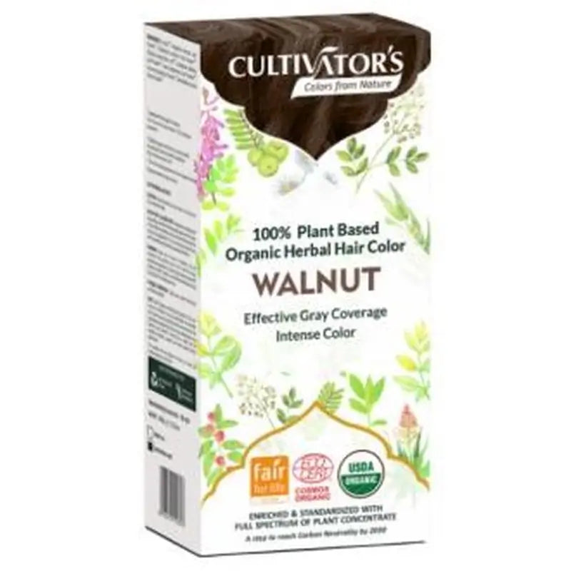 Cultivators Hazelnut Organic Dye 100Gr. Ecocert