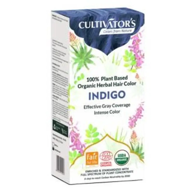 Cultivators Indigo Organic Dye 100Gr. Ecocert