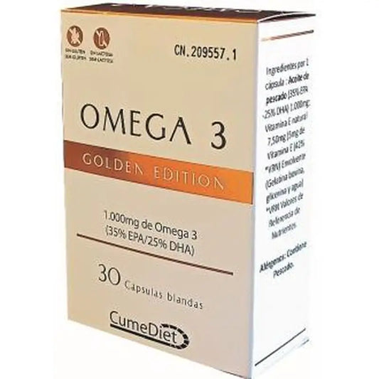 Cumediet Omega 3 Golden 30Pearls.