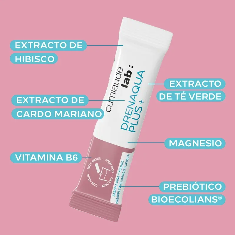 Cumlaude Lab Drenaqua Plus 14 bâtonnets