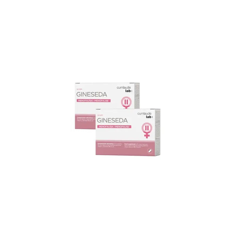 Cumlaude Lab Duplo Gineseda Menopause , 2 x 30 gélules