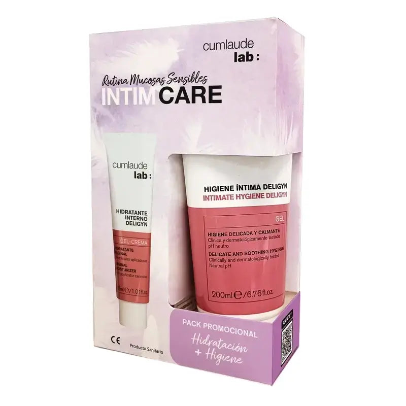 Cumlaude Lab Menopause Pack Deligyn Intimate Hygiene 200Ml + Internal Moisturiser 30Ml