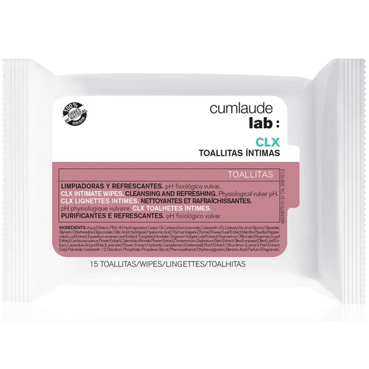 Cumlaude Lab Lingettes intimes Clx, 15 pcs