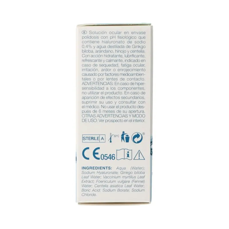 Rilastil Visilaude Gouttes oculaires apaisantes et protectrices 10 Ml