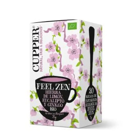 Cupper Feel Zen Infusion 20Sachets. Bio