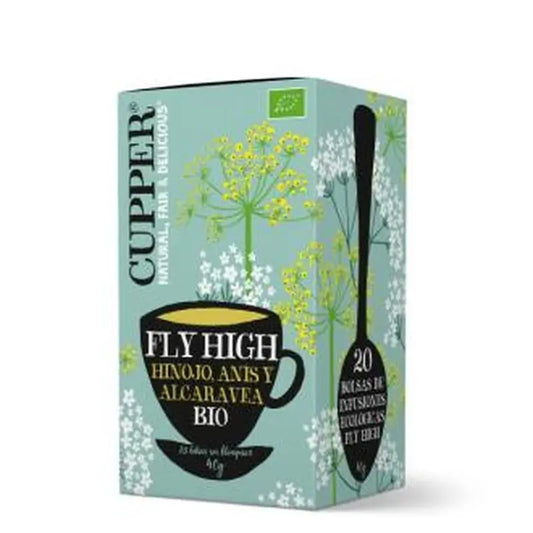 Cupper Fly High Infusion 20Sachets. Bio