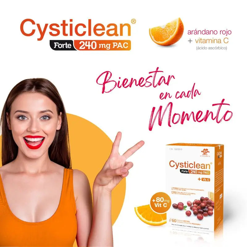 Cysticlean Forte 240 Mg Pac, 60 gélules