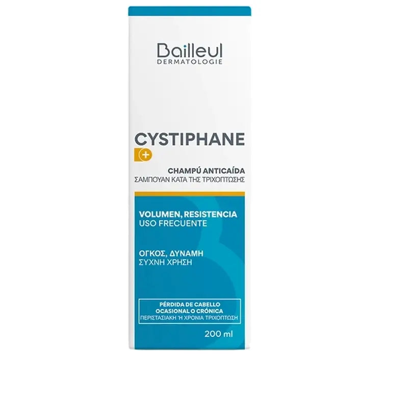 CYSTIPHANE Shampooing anti-chute Biorga 200 ml
