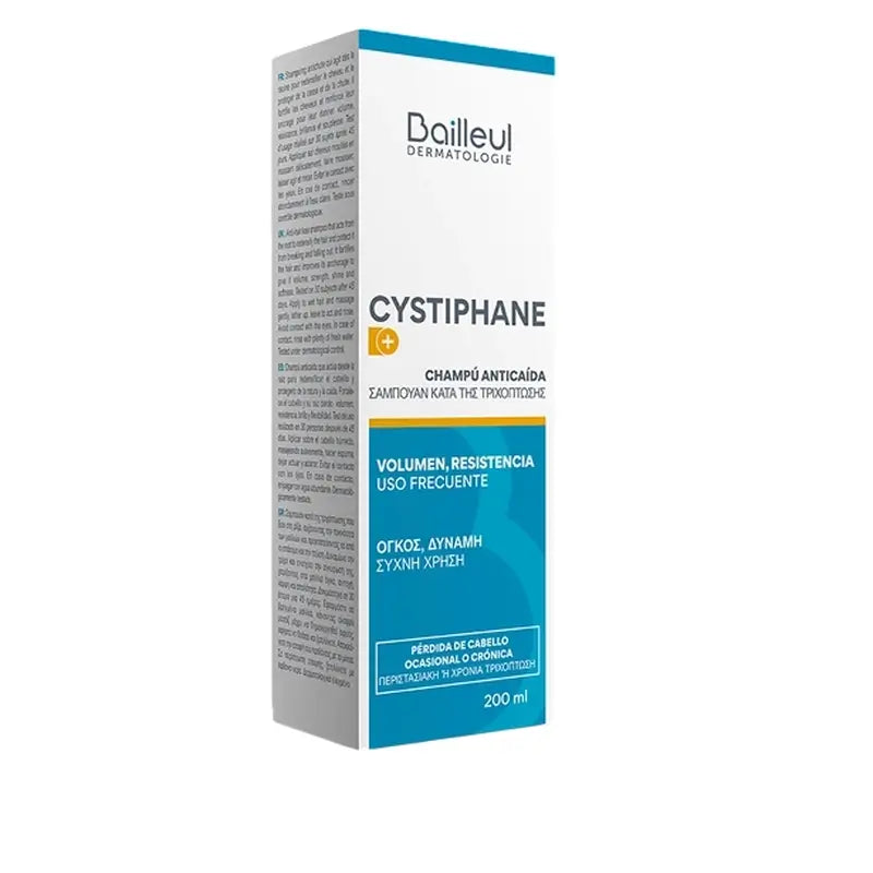 CYSTIPHANE Shampooing anti-chute Biorga 200 ml