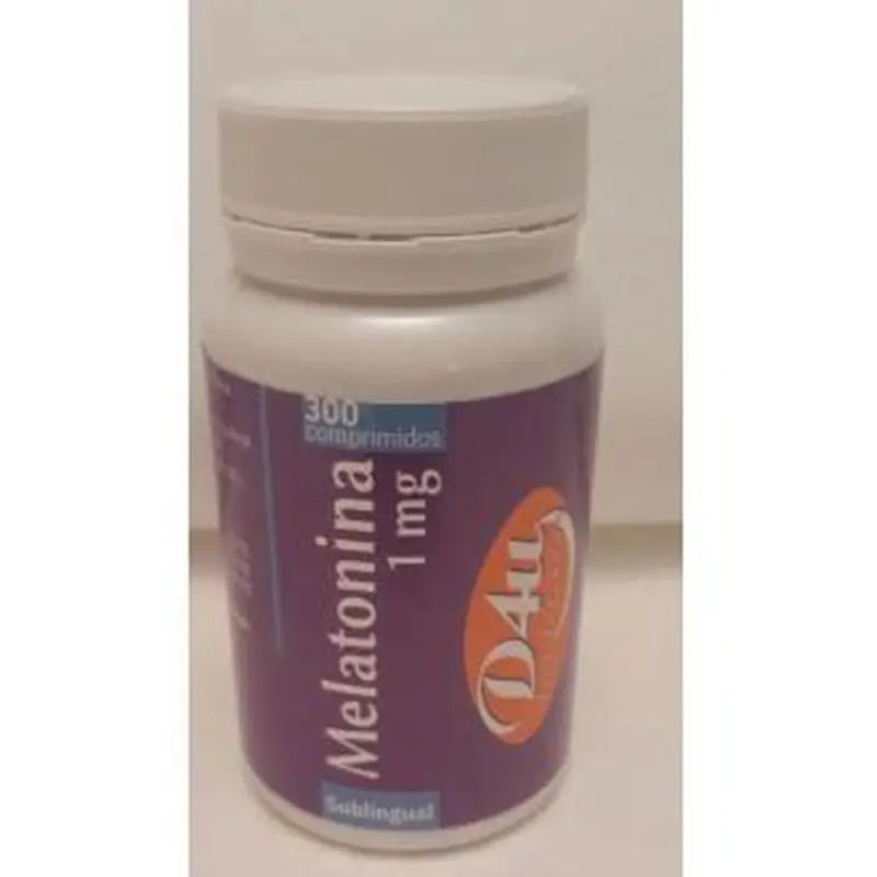 D4U (Diet For You) Melatonin 1Mg. 300 Sublingual Tablets