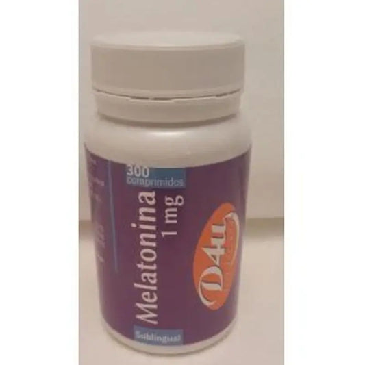 D4U (Diet For You) Melatonin 1Mg. 300 Sublingual Tablets
