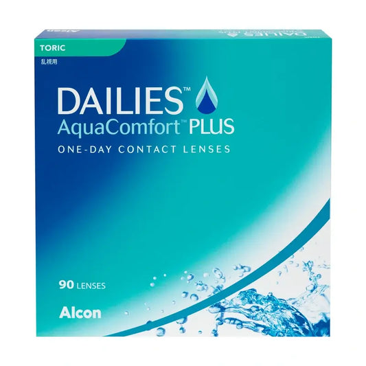 Lentilles quotidiennes toriques Dailies AquaComfort Plus, 90 unités