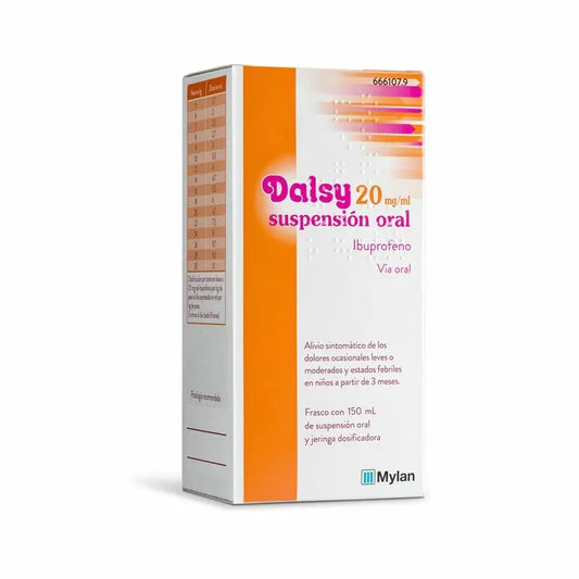Dalsy 20 Mg/ ml Oral Suspension 200 ml
