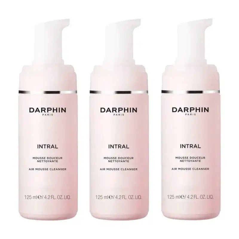 Darphin Intral Cleansing Mousse with Chamomile, Pack 3 x 125 ml