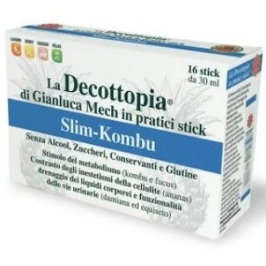 Decottopia Slim Kombu With Stevia 16Sticks