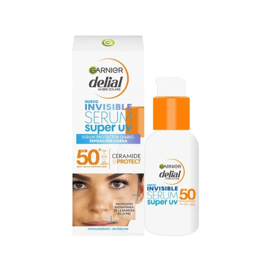 Delial Invisible Serum Super UV SPF50 Light Feel Daily Sunscreen, 40 ml