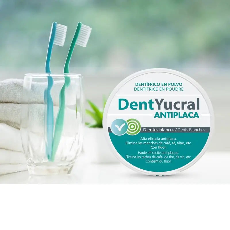 Dentyucral Antiplaque Dentifrice en poudre 50 Gr