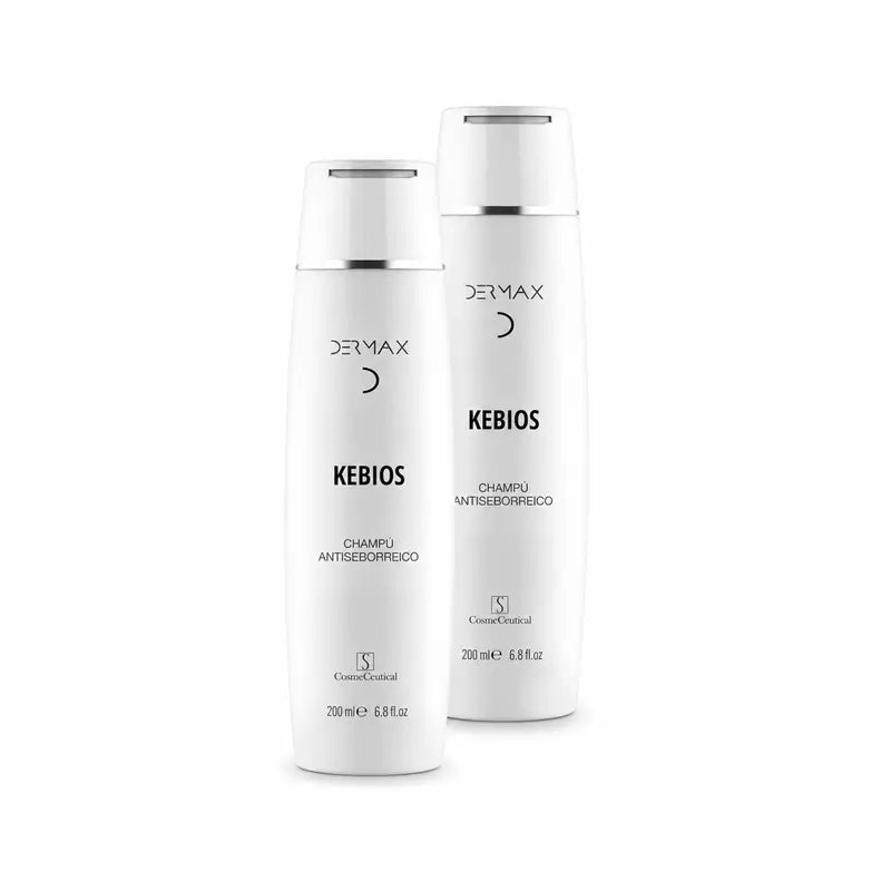 Dermax Kebios Shampooing antiseborrhéique, lot de 2 x 200 ml