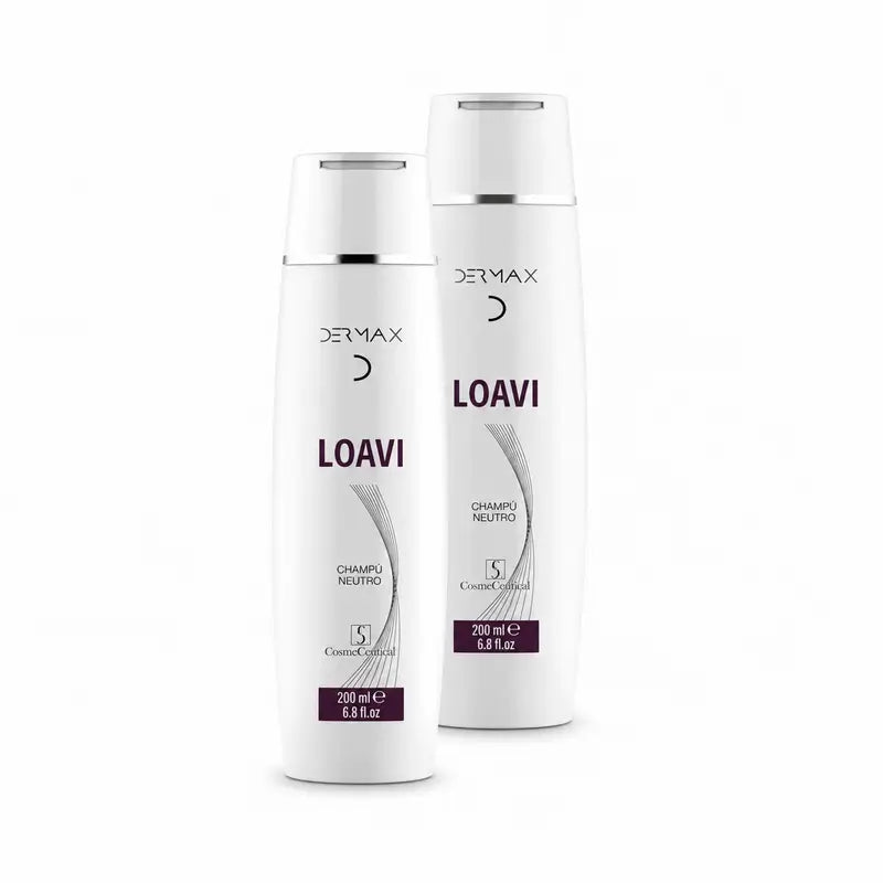Dermax Loavi Shampooing neutre, lot de 2 x 200 ml