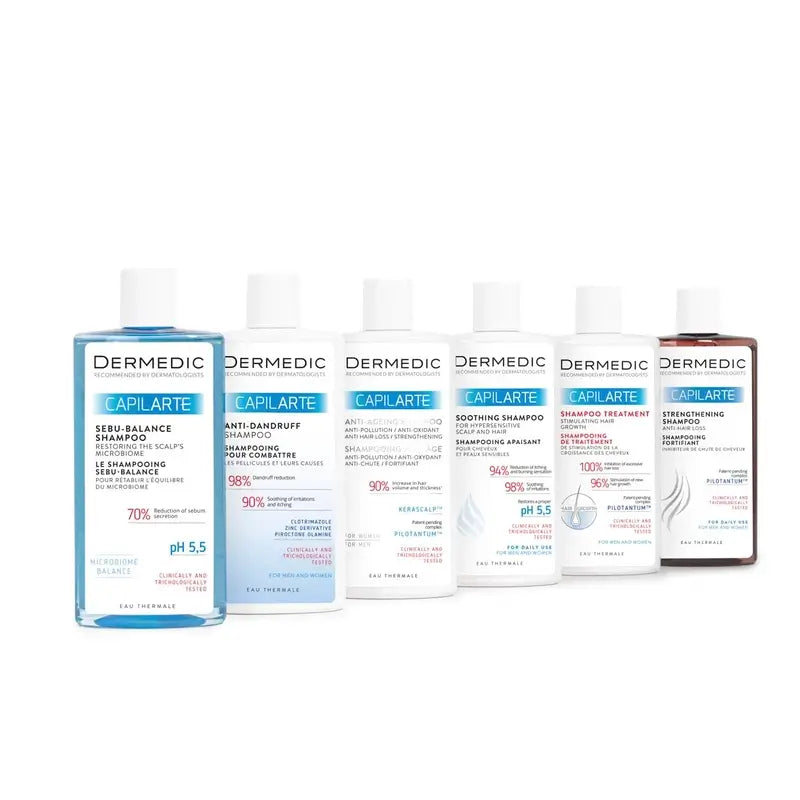 Dermedic Capilarte Shampooing Anti-Pollution / Anti-Oxidant, 300 ml