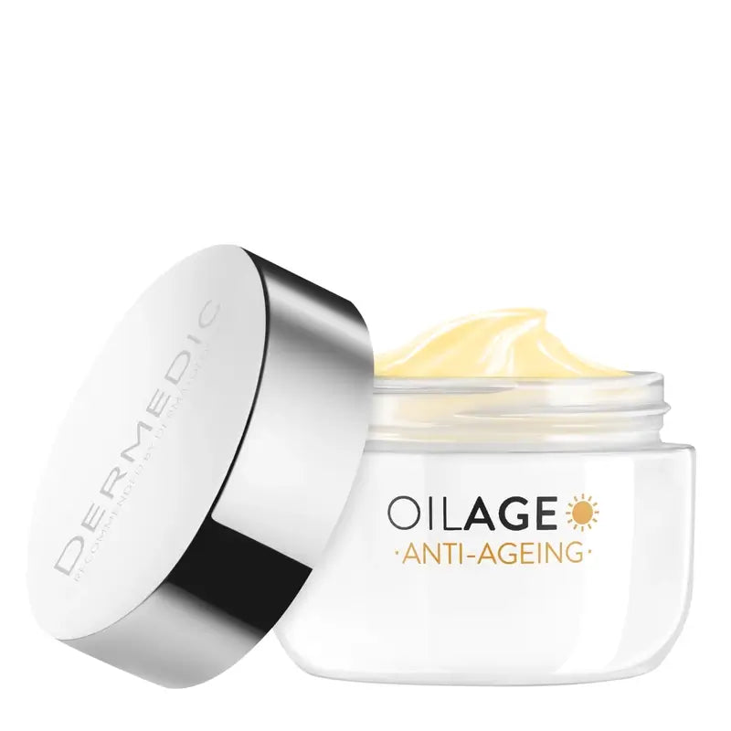 Dermedic Oilage Crème de jour nourrissante anti-rides - Restaure la densité de la peau, 50 ml