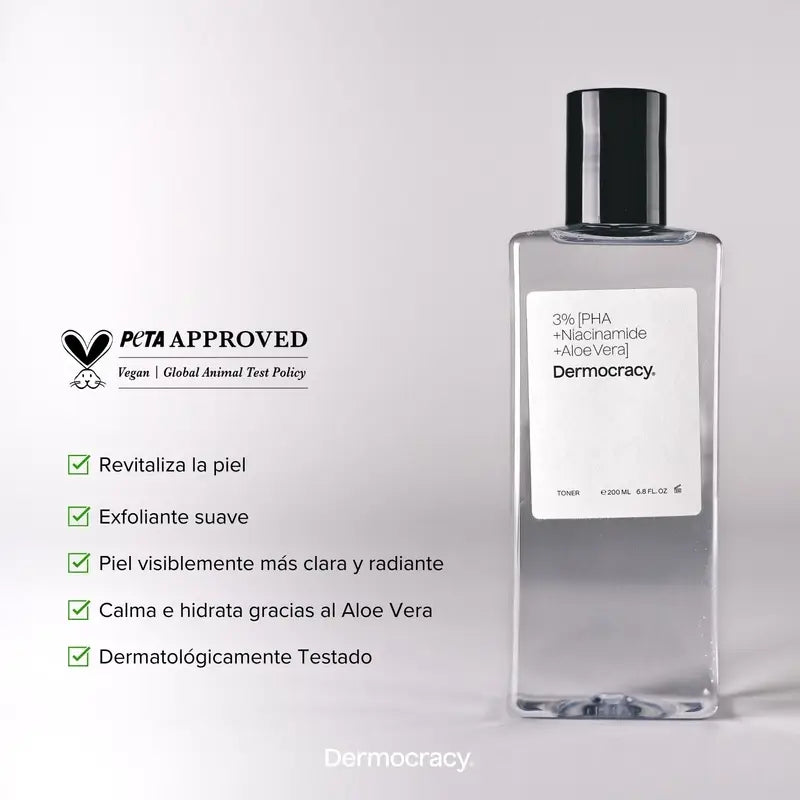 Dermocracy Clear Glow Toner 3% Dermocracy Clear Glow Toner 3% Dermocracy Clear Glow Toner 3% Dermocracy Clear Glow Toner
