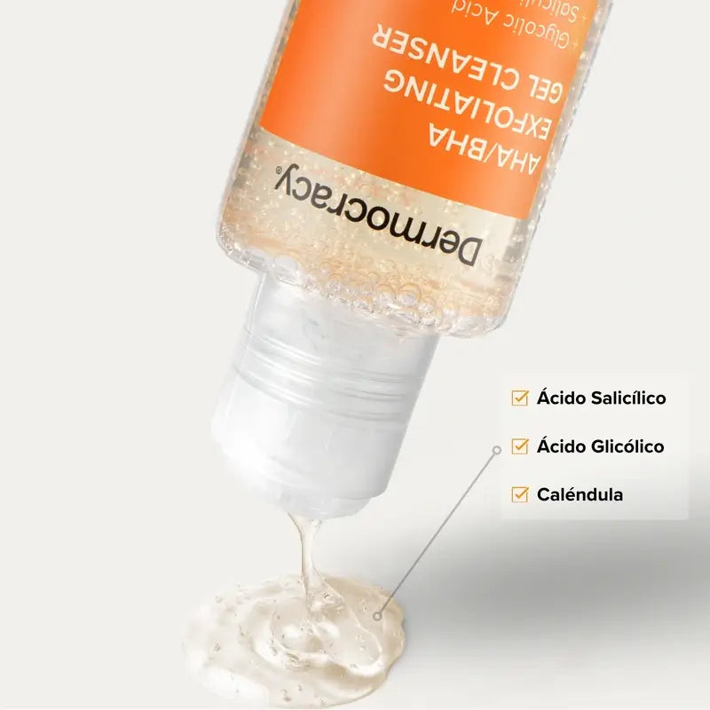 Dermocracy Ана/Bha Gel nettoyant exfoliant