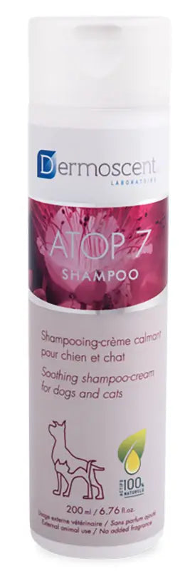 Dermoscent Atop 7 Dog Cat Shampoo, 200 ml