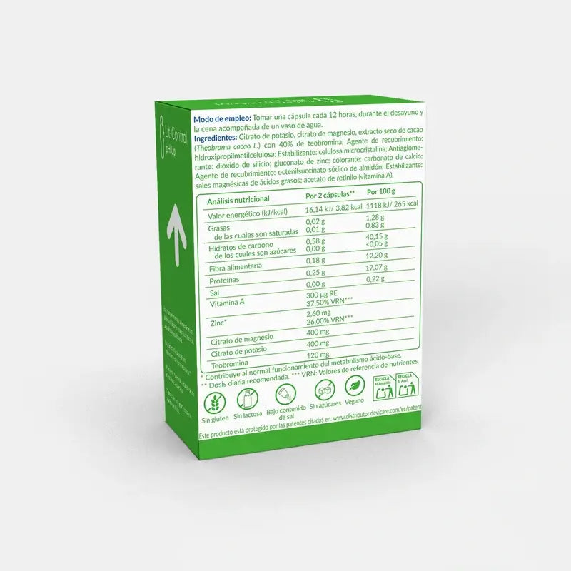 Devicare Hc Lit-Control Ph Up, Pack 3x60 Capsules