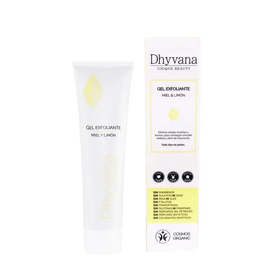 Dhyvana Honey & Lemon Exfoliating Gel 100Ml.