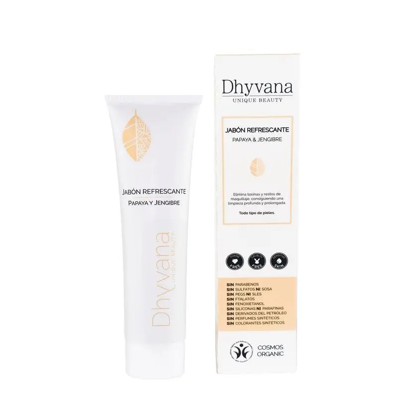 Dhyvana Papaya & Ginger Refreshing Soap 100Ml.