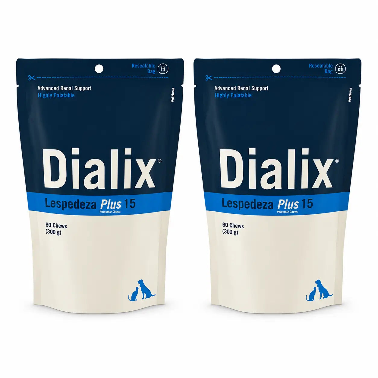 Dialix Vetnova Dialix Lespedeza 15, 60 Chews , pack 2