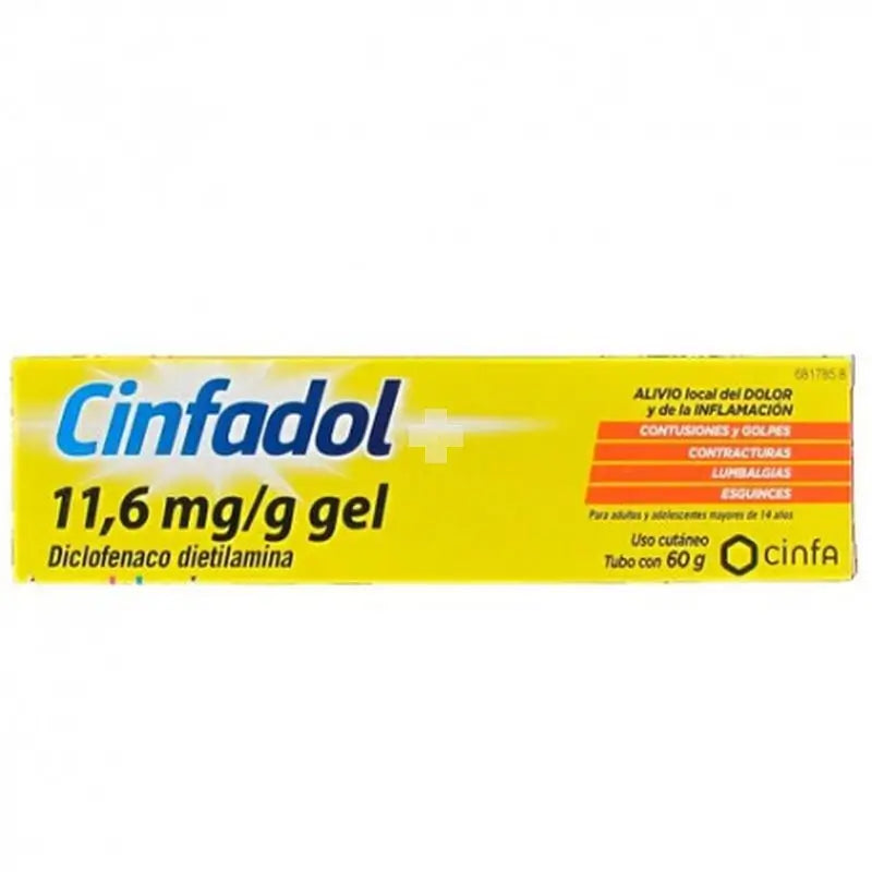 Cinfadol Gel 11.6 mg 60 g