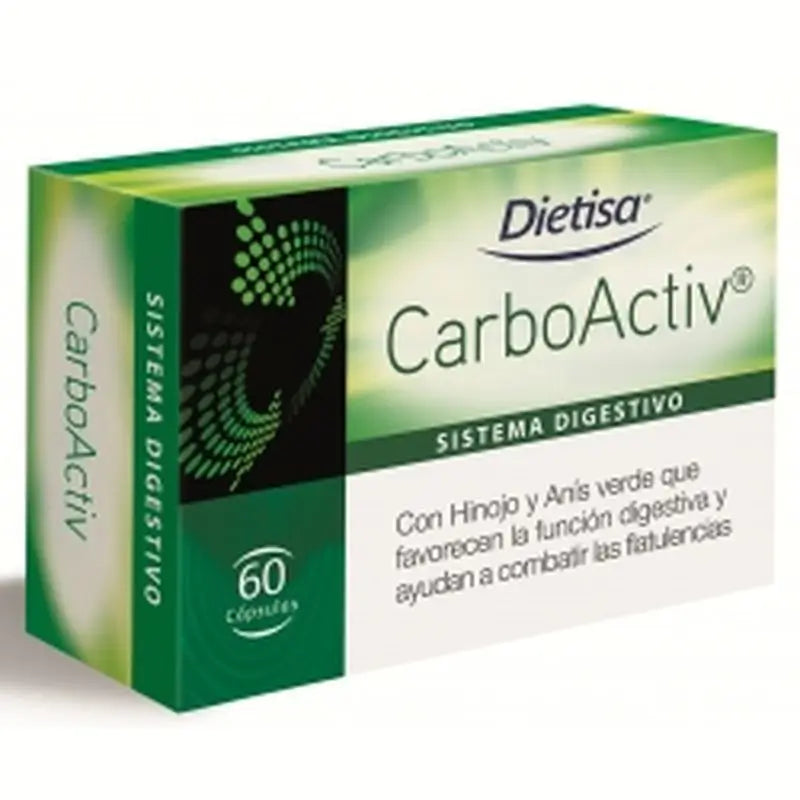 Dietisa Carboactiv , 60 capsules