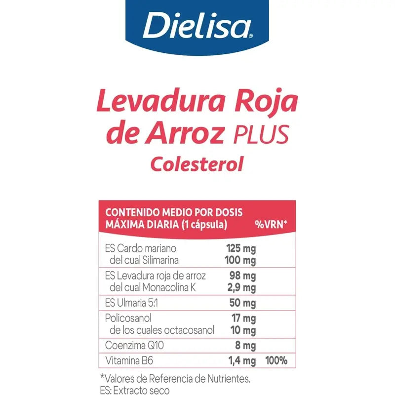 Dietisa Dts Red Yeast Rice Plus, 60 gélules