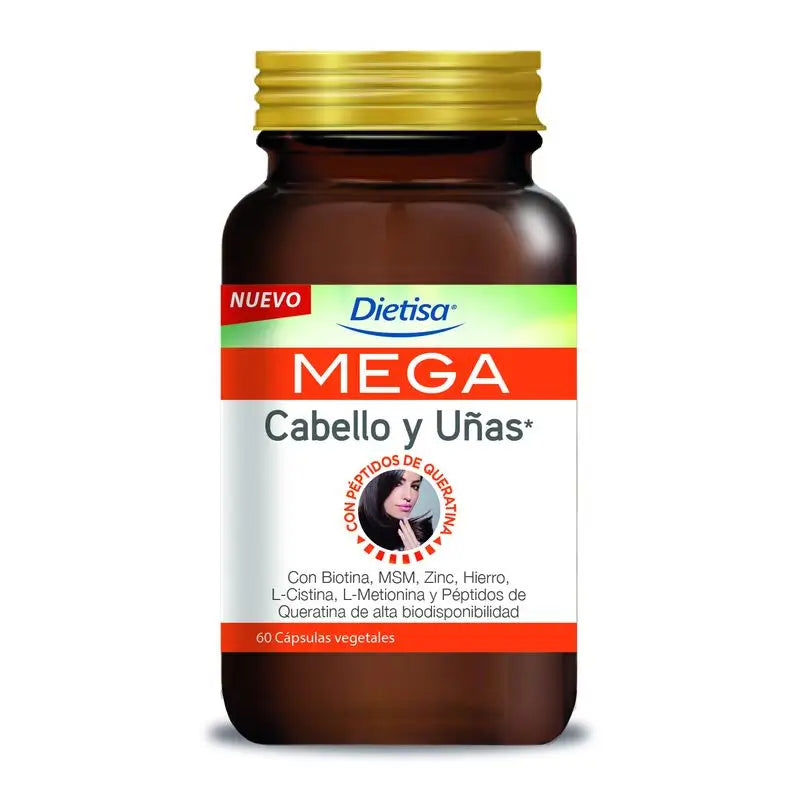 Dietisa Mega Hair & Nails , 60 capsules
