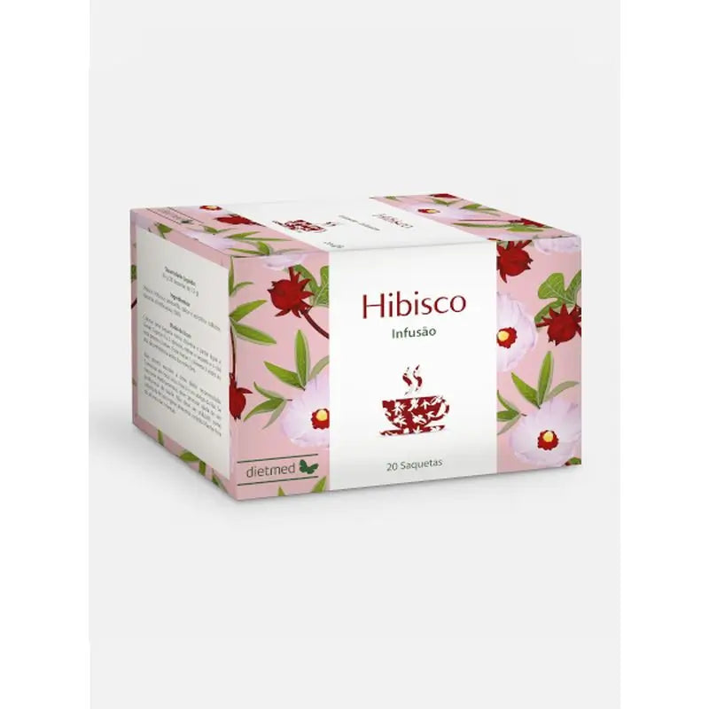 Dietmed Jamaica Flower (Hibiscus) Infusion, 20 Sachets