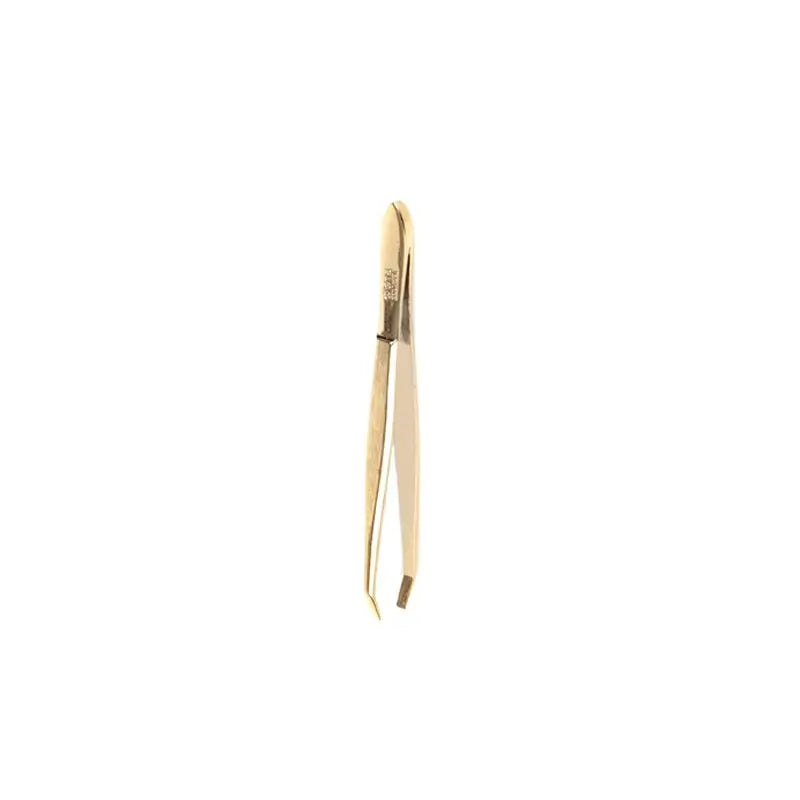 Disna Tweezers Straight Tweezers Gold 7,5 Cm., units 1